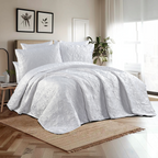300 TC Satin Royal quilt set with 2 Pillow cases Light, Soft & Breathable