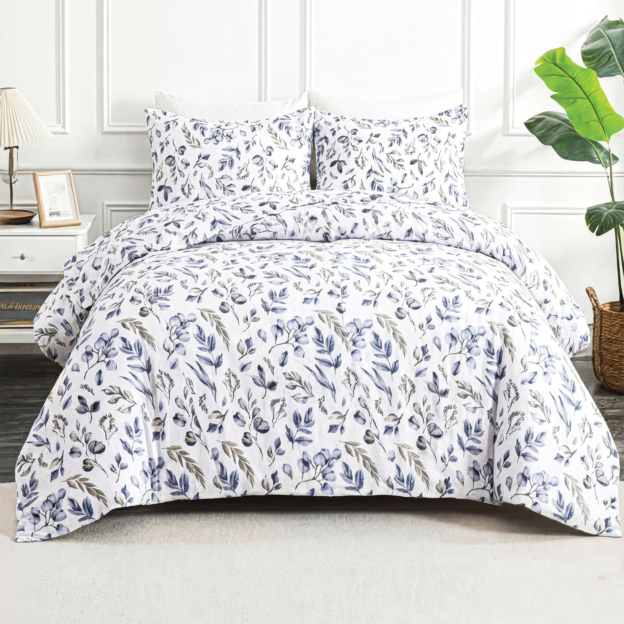 Casida Luxury 100% Cotton Printed Bedding Set – Soft, Breathable & Comfortable