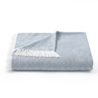 Luxury Verona Woven Bed Coverlet with Fringe