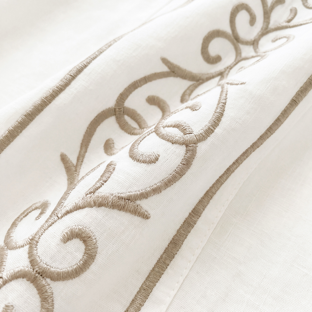 Andalus Luxury Duvet Cover Set – Complete 6-Piece Bedding Set.