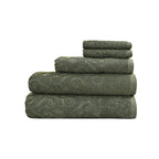 Andalus Bath Towel Set, Pack of 5 Pieces , Ultra Soft and Highly Absorbent Towels.