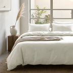 200 TC Luxury Plain Duvet Cover set –Soft, Breathable & Durable, Hotel-Inspired Comfort