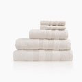 Kara Bath Towel Set, Pack of 5 Pieces , Ultra Soft and Highly Absorbent Towels,(Offwhite)