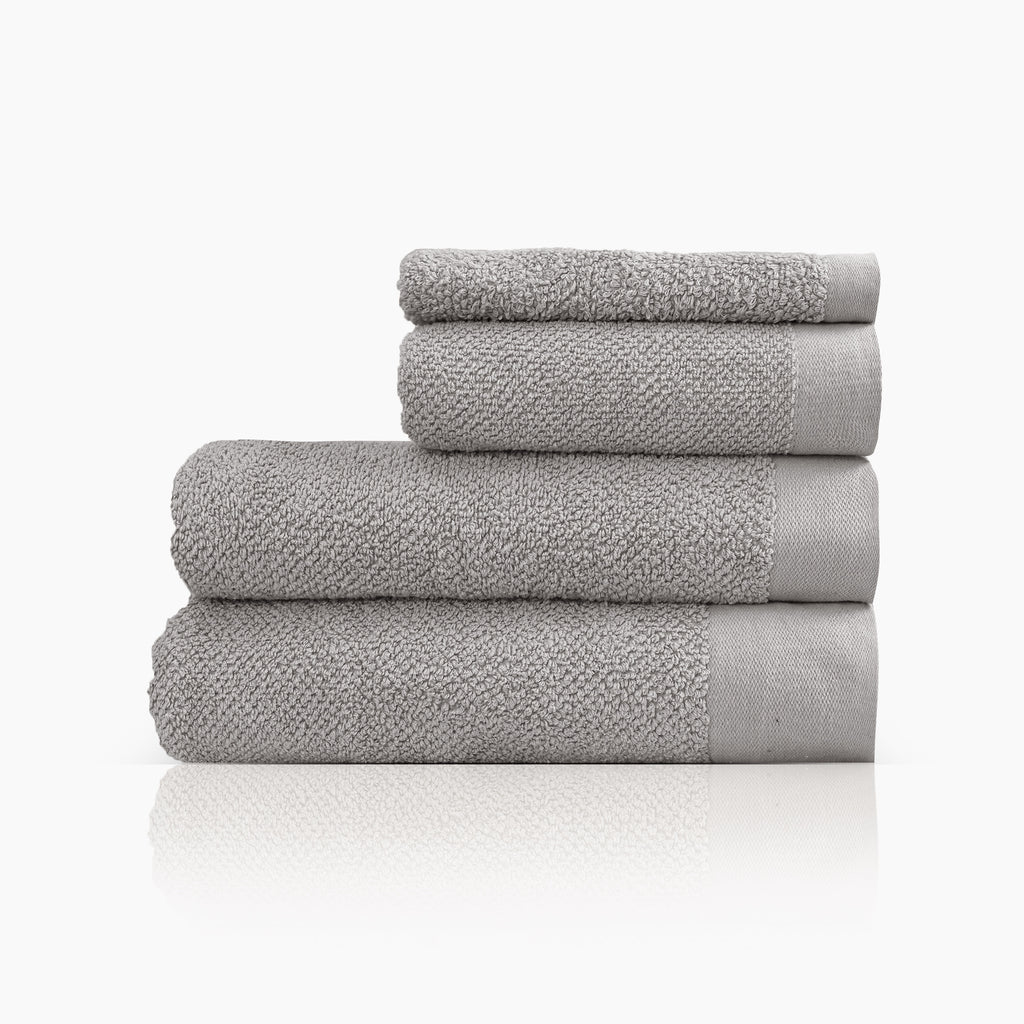 Aura Bath Towel Set, Pack of 4 Pieces , Ultra Soft and Highly Absorbent Towels