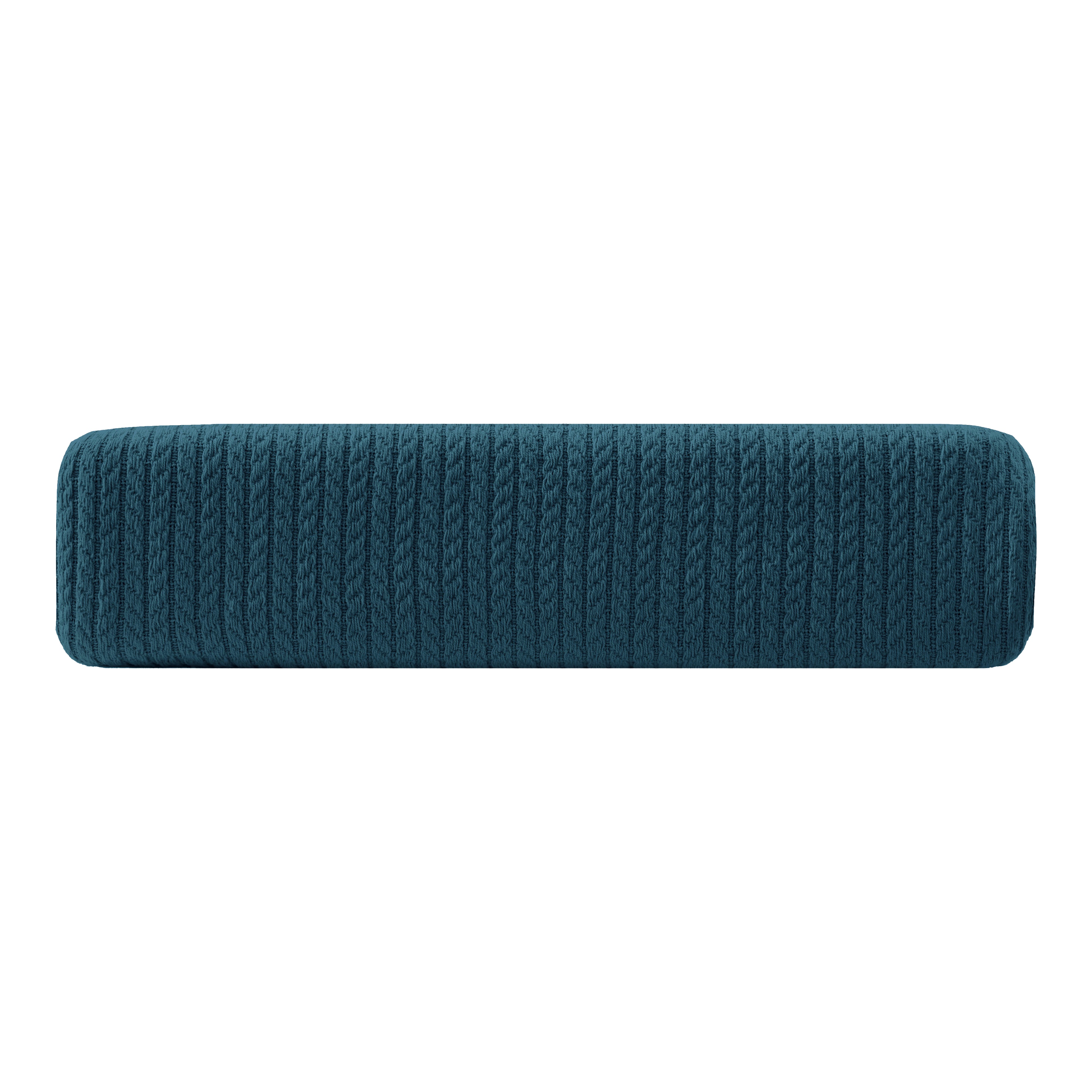 Premium Egyptian Cotton Orchid Throw Blanket Teal   color