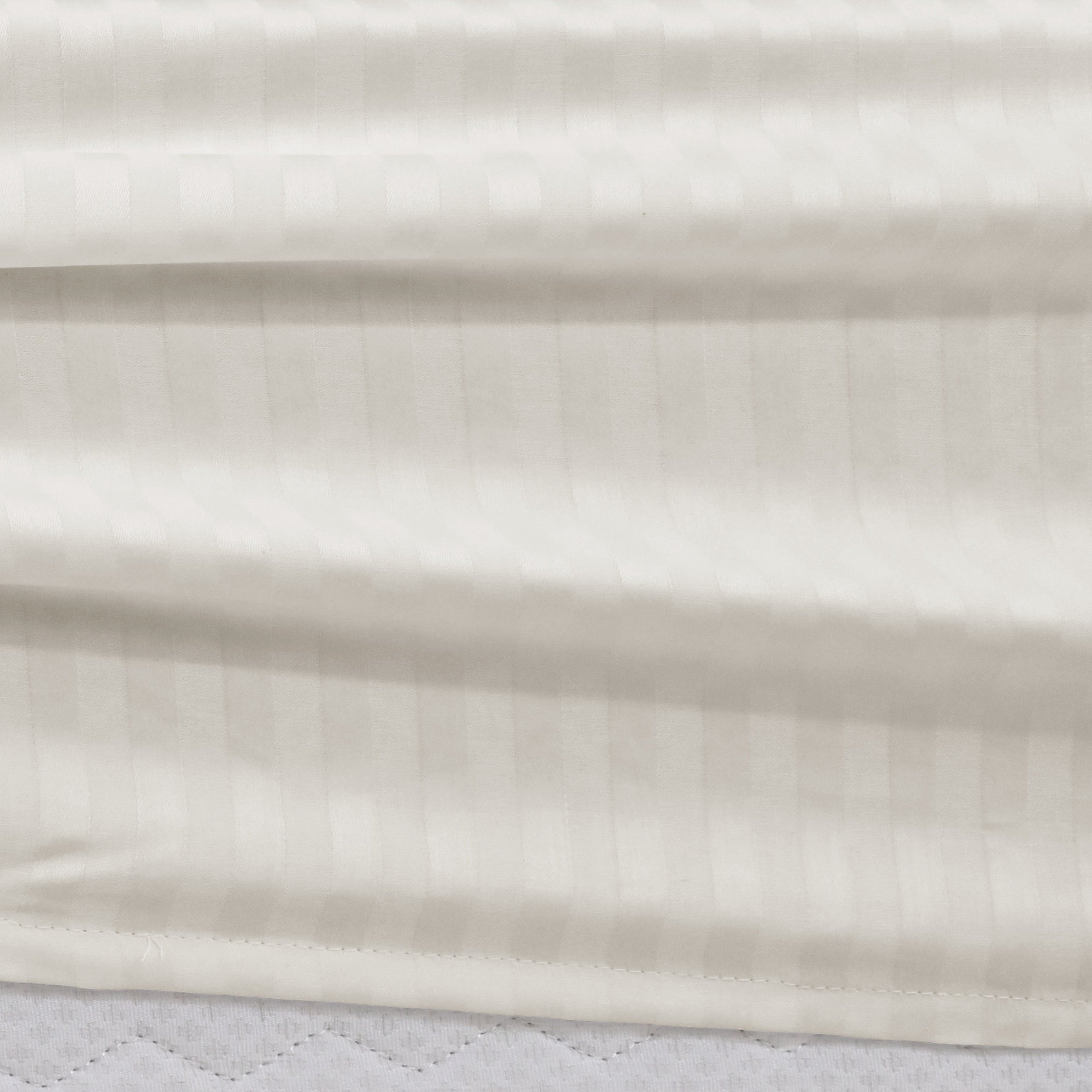 Luxury 500TC Stripes 100% Cotton Fitted Sheet Set, Soft & Breathable Bed Sheets, Deep Pocket Fitted Sheet with Pillowcases (Copy)
