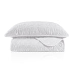 300 TC Satin Royal quilt set with 2 Pillow cases Light, Soft & Breathable