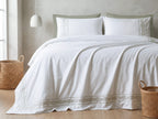 Andalus Luxury Duvet Cover Set – Complete 6-Piece Bedding Set.