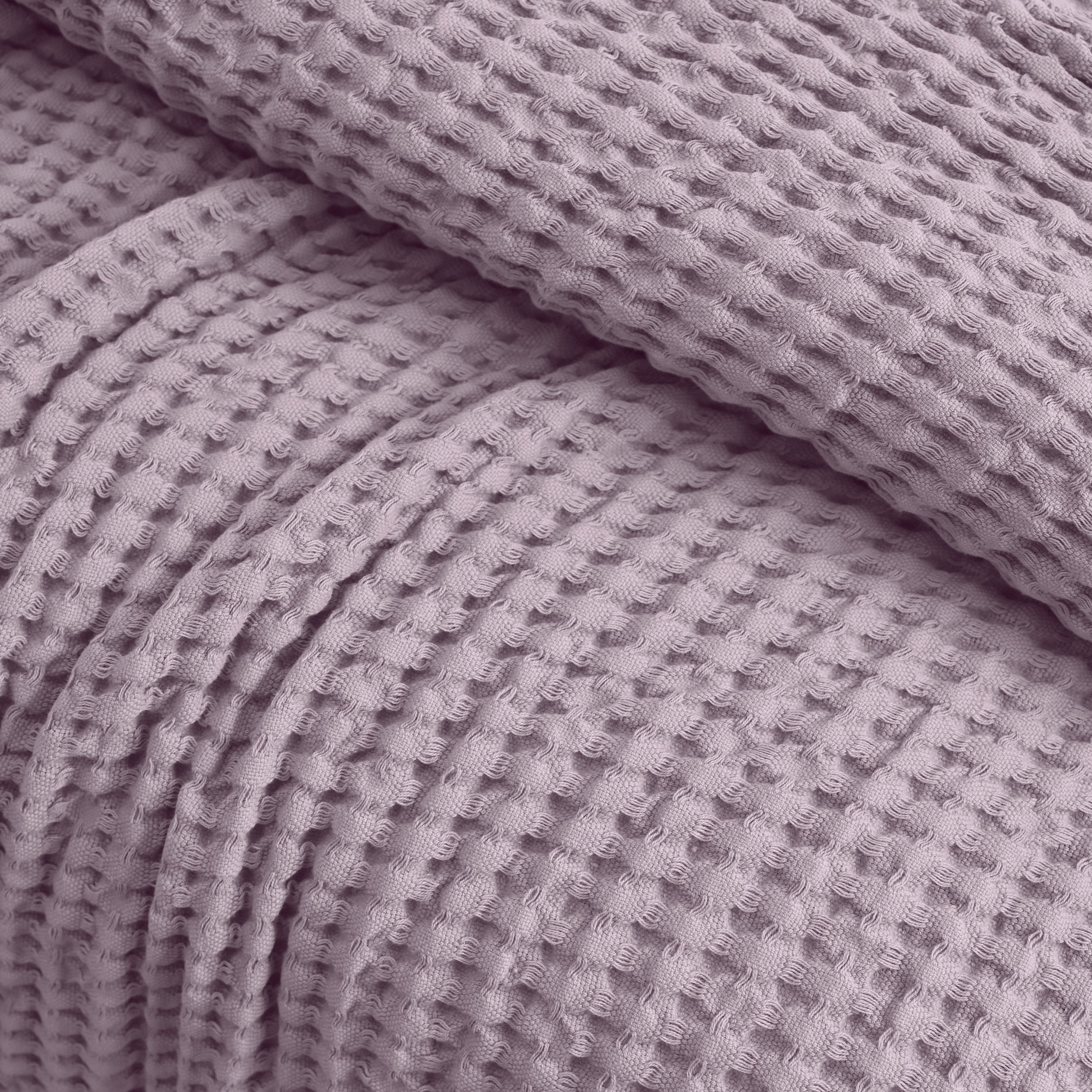 Egyptian cotton Waffle throw blanket,ultra-soft & lightweight with an elegant woven design ,king size 255x225 cm ,Kashmir  Color