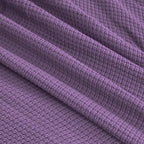 Egyptian cotton Milano throw blanket,ultra-soft & lightweight with an elegant woven design ,king size 255x225 cm ,Burghandi Color