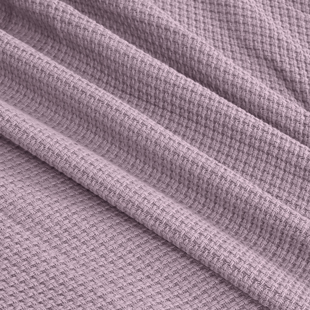 Egyptian cotton Milano throw blanket,ultra-soft & lightweight with an elegant woven design ,king size 255x225 cm ,Kashmir Color