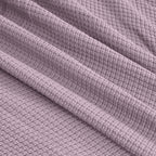 Egyptian cotton Milano throw blanket,ultra-soft & lightweight with an elegant woven design ,king size 255x225 cm ,Kashmir Color