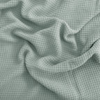 Egyptian cotton Milano throw blanket,ultra-soft & lightweight with an elegant woven design ,king size 255x225 cm ,Mint Color