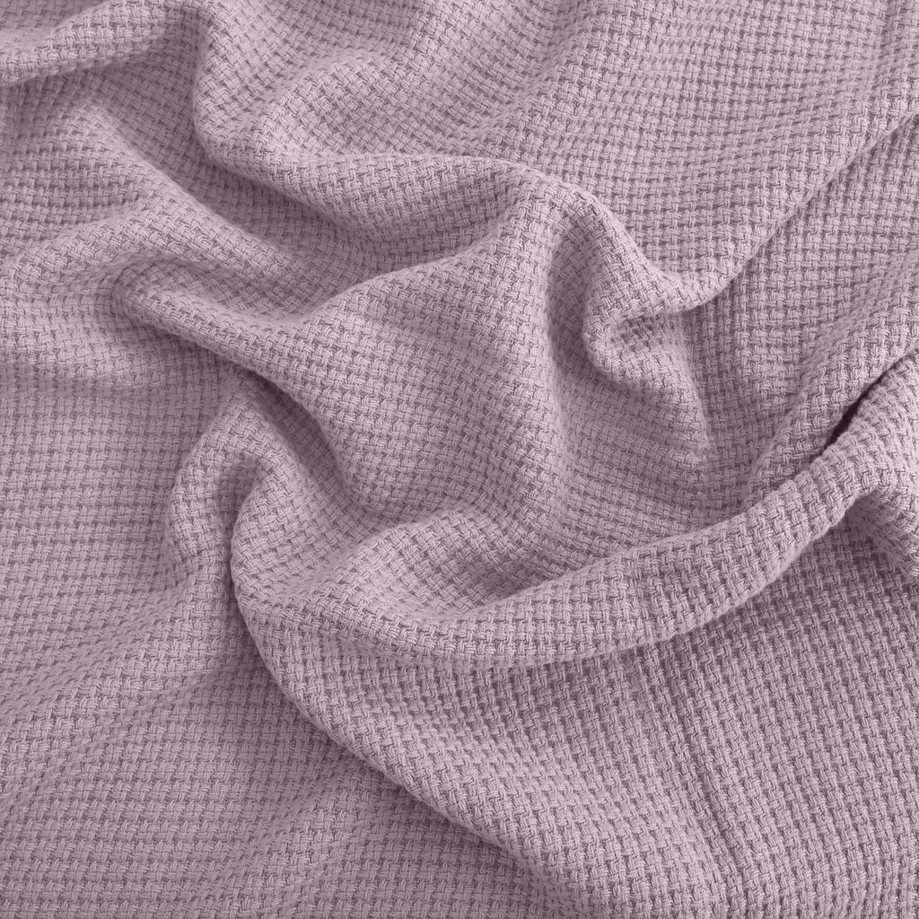 Egyptian cotton Milano throw blanket,ultra-soft & lightweight with an elegant woven design ,king size 255x225 cm ,Kashmir Color