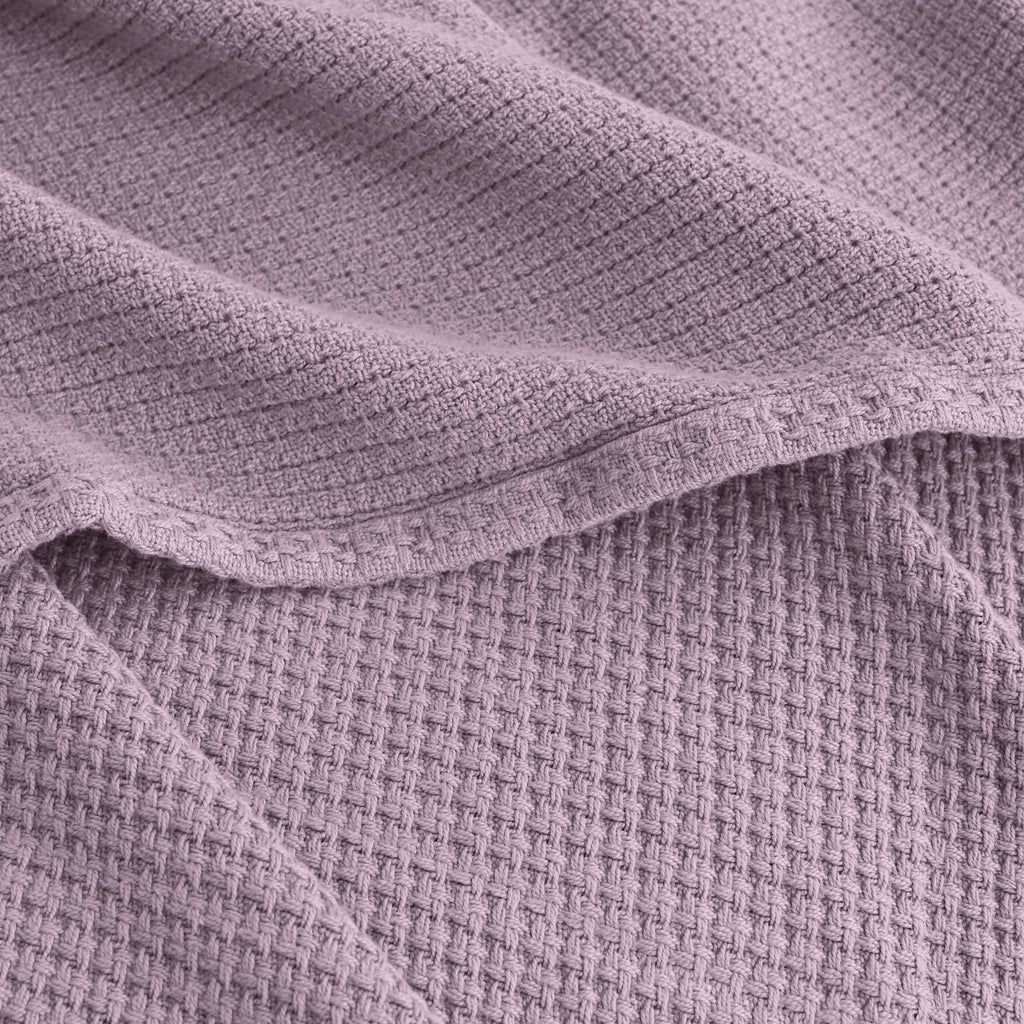 Egyptian cotton Milano throw blanket,ultra-soft & lightweight with an elegant woven design ,king size 255x225 cm ,Kashmir Color