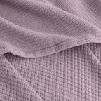Egyptian cotton Milano throw blanket,ultra-soft & lightweight with an elegant woven design ,king size 255x225 cm ,Kashmir Color