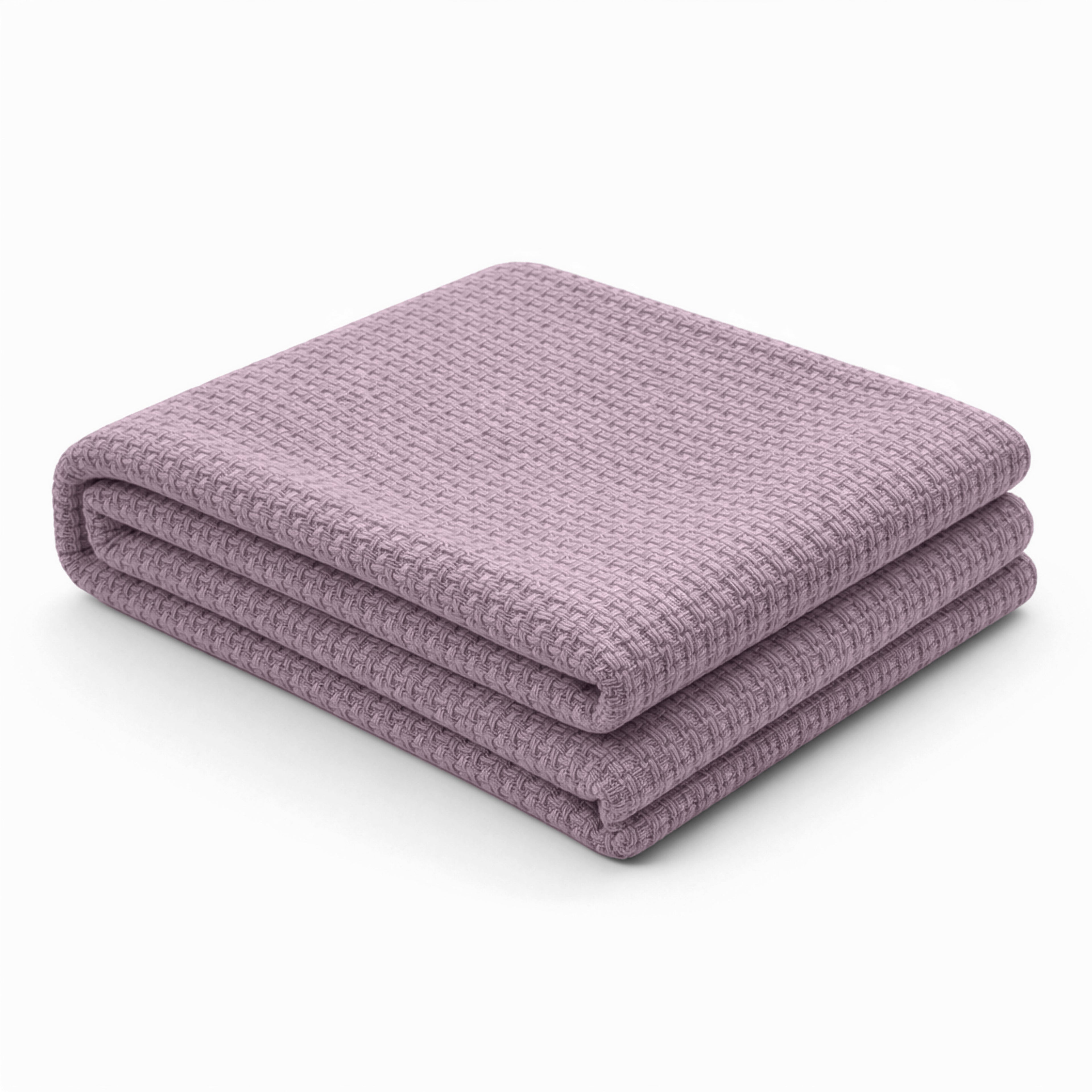 Egyptian cotton Milano throw blanket,ultra-soft & lightweight with an elegant woven design ,king size 255x225 cm ,Kashmir Color