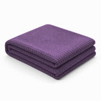 Egyptian cotton Milano throw blanket,ultra-soft & lightweight with an elegant woven design ,king size 255x225 cm ,Burghandi Color