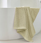 Aura Bath Towel Set, Pack of 4 Pieces , Ultra Soft and Highly Absorbent Towels,(Olive)