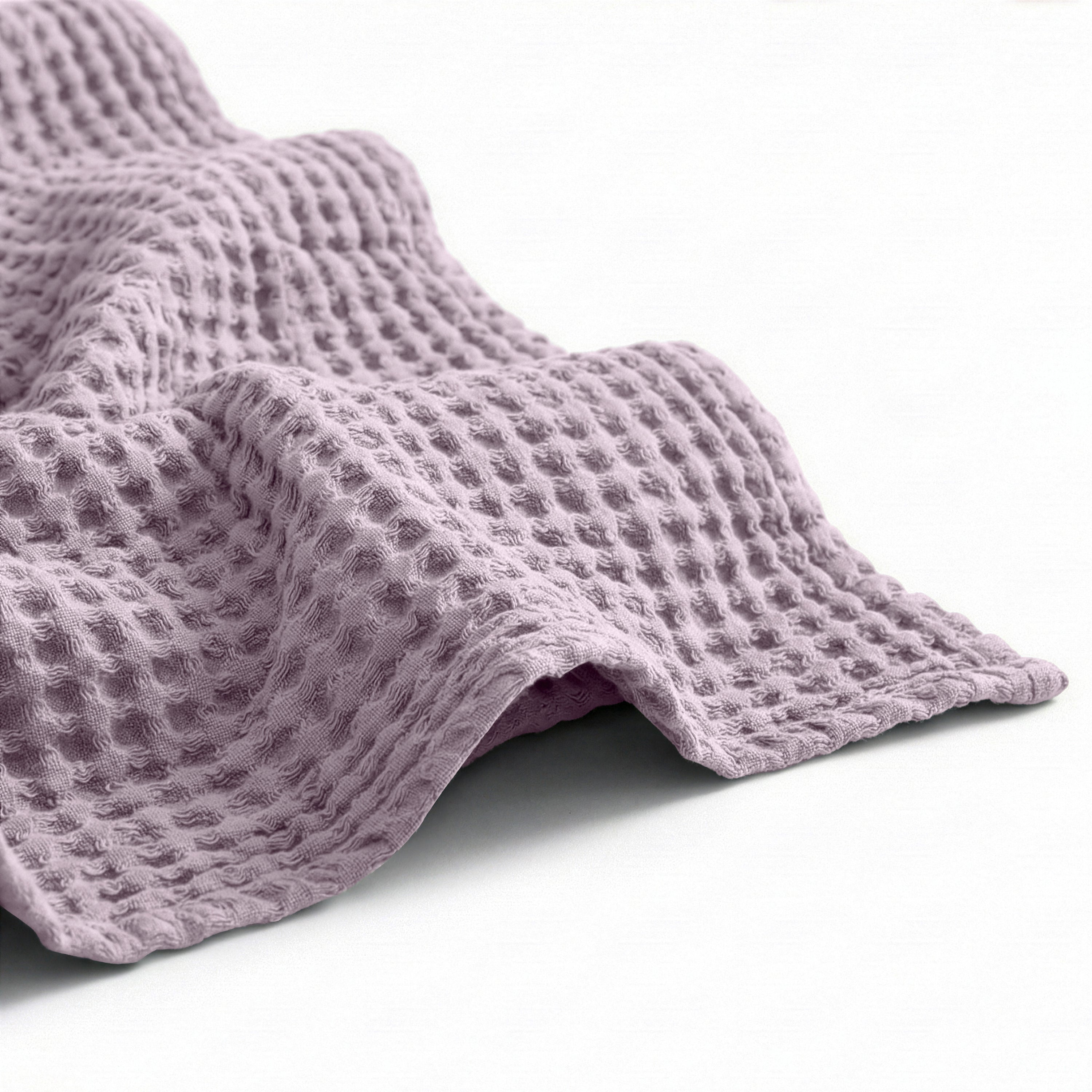 Egyptian cotton Waffle throw blanket,ultra-soft & lightweight with an elegant woven design ,king size 255x225 cm ,Kashmir  Color