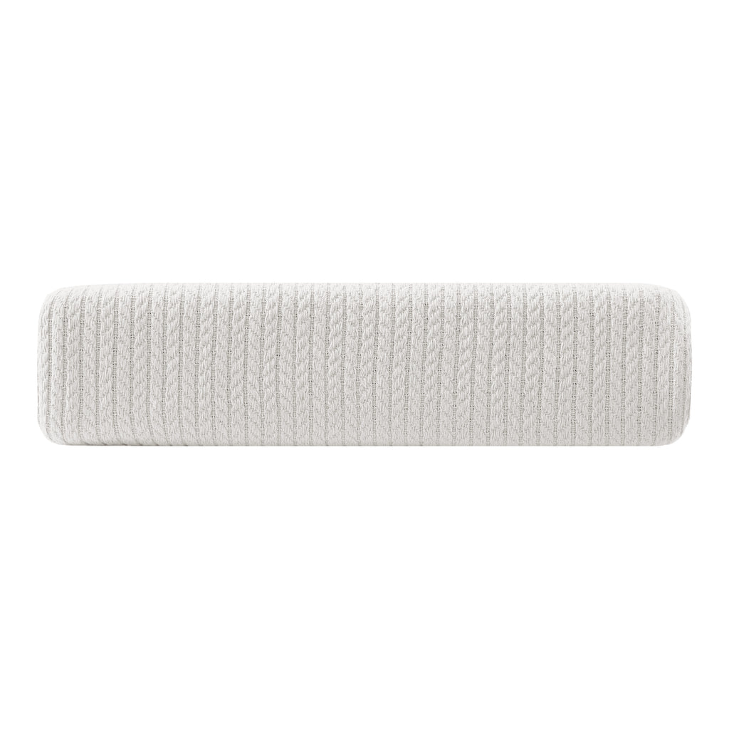 Premium Egyptian Cotton Orchid Throw Blanket Off -White color
