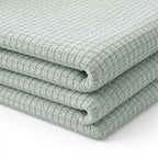 Egyptian cotton Milano throw blanket,ultra-soft & lightweight with an elegant woven design ,king size 255x225 cm ,Mint Color