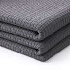 Egyptian cotton Milano throw blanket,ultra-soft & lightweight with an elegant woven design ,king size 255x225 cm ,Dark Gray Color