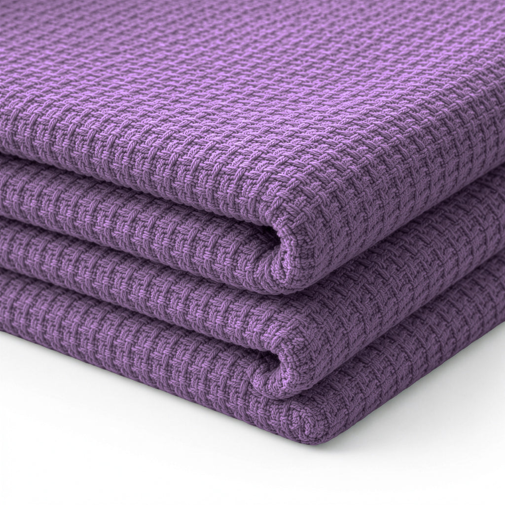 Egyptian cotton Milano throw blanket,ultra-soft & lightweight with an elegant woven design ,king size 255x225 cm ,Burghandi Color