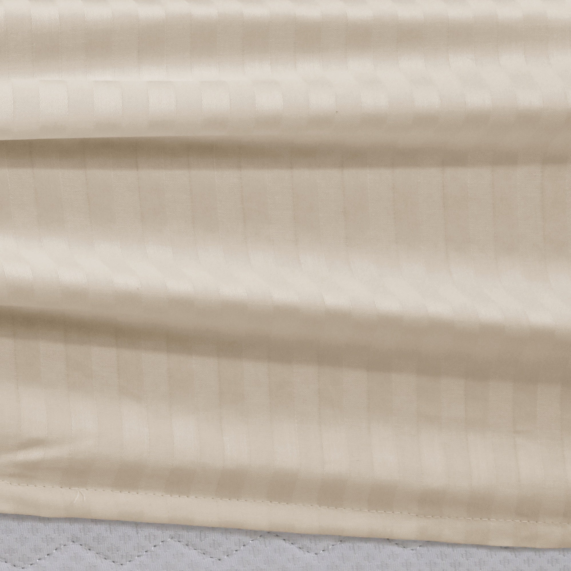 Luxury 500TC Stripes 100% Cotton Fitted Sheet Set, Soft & Breathable Bed Sheets, Deep Pocket Fitted Sheet with Pillowcases (Copy)