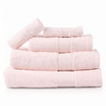 Basic Bath Towel Set, Pack of 5 Pieces  Highly Absorbent , Ideal for Hotel, Spa and Everyday Bathroom Use.