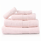 Basic Bath Towel Set, Pack of 5 Pieces  Highly Absorbent , Ideal for Hotel, Spa and Everyday Bathroom Use.