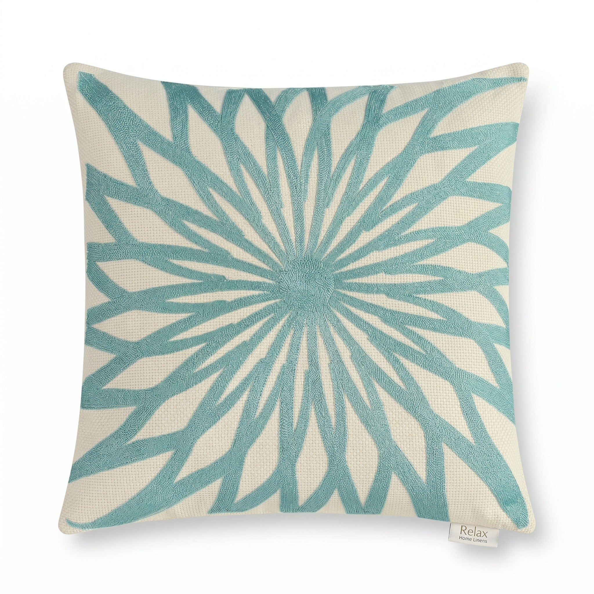OasisCotton Cushion with Filling Included | Premium Cotton Decorative Pillow for Sofa,outdoor & Living Room