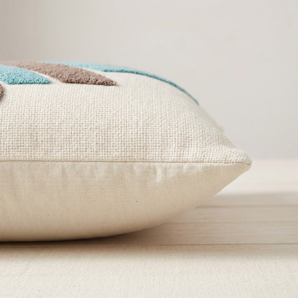 Sand stone Cushion with Filling Included | Premium Cotton Decorative pillow for Sofa,outdoor& Living Room