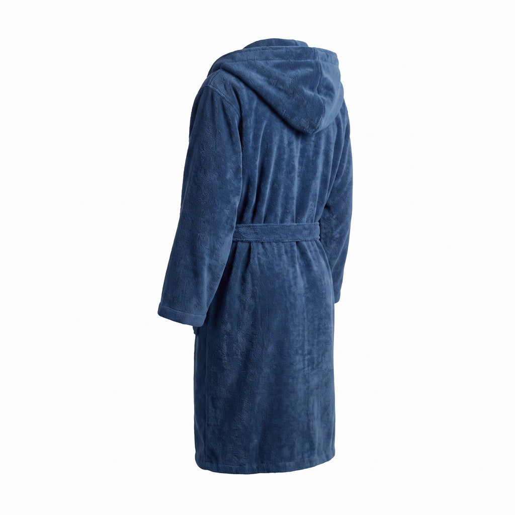 100% Cotton Kids Bathrobe – Soft Hooded Robe for Boys & Girls