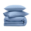 Luxury Plain Duvet Cover set –Soft, Breathable & Durable, Hotel-Inspired Comfort (Baby Blue)