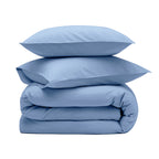 Luxury Plain Duvet Cover set –Soft, Breathable & Durable, Hotel-Inspired Comfort (Baby Blue)