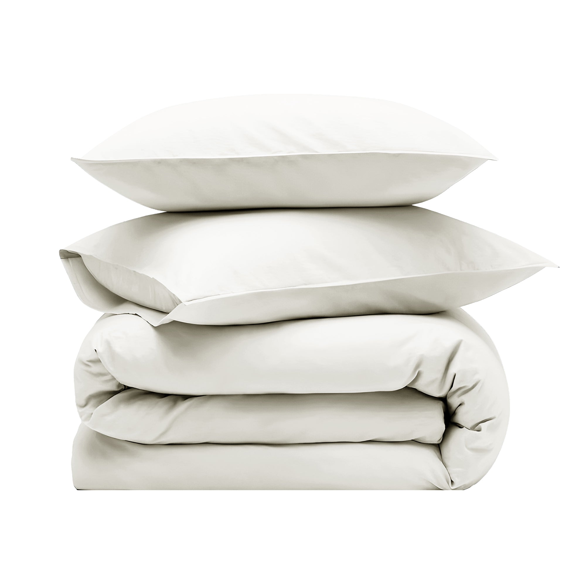 Luxury Plain Duvet Cover set –Soft, Breathable & Durable, Hotel-Inspired Comfort (offwhite)