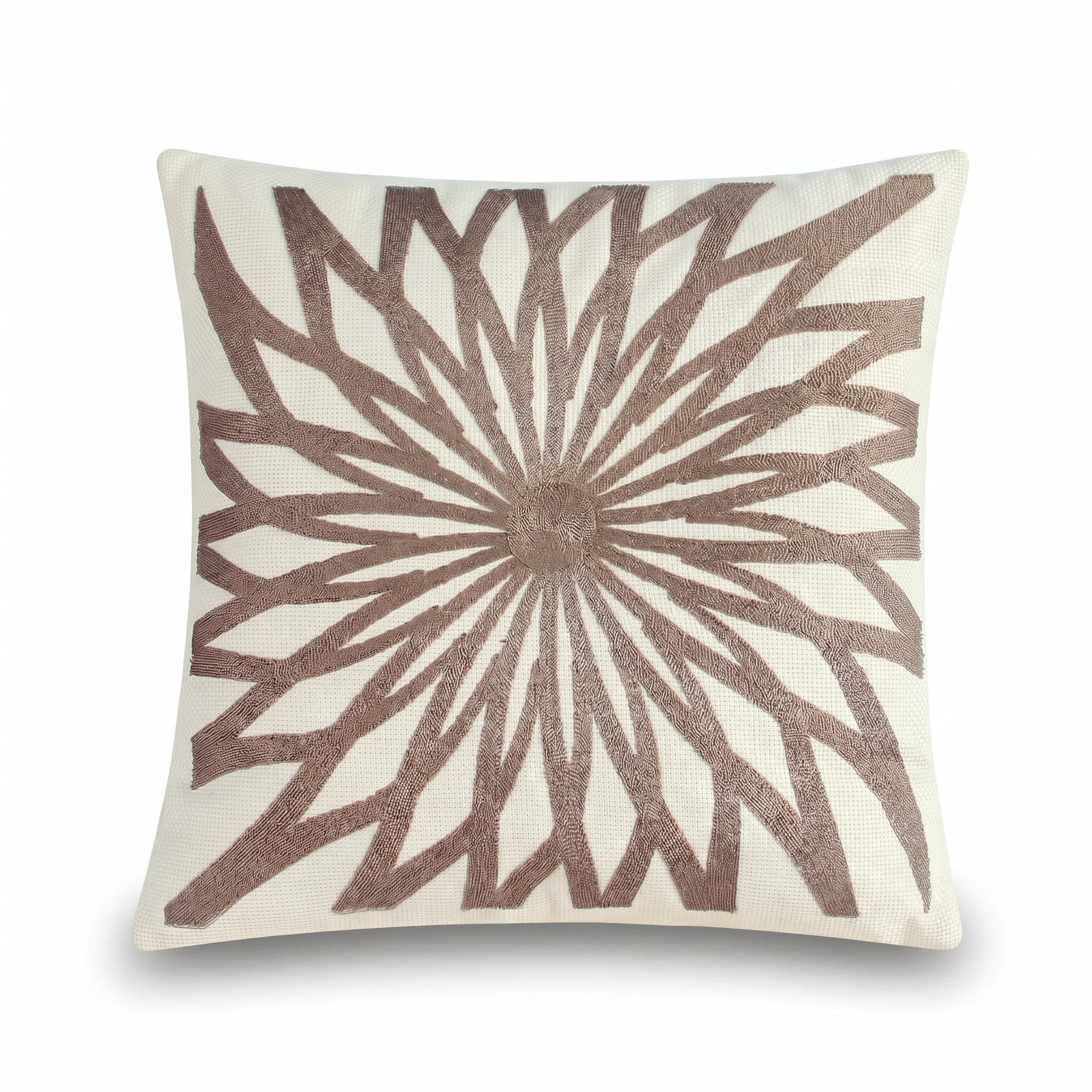OasisCotton Cushion with Filling Included | Premium Cotton Decorative Pillow for Sofa,outdoor & Living Room
