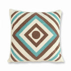 Terra Cushion with Filling Included | Premium Cotton Decorative  Pillow for outdoor,Sofa & Living Room