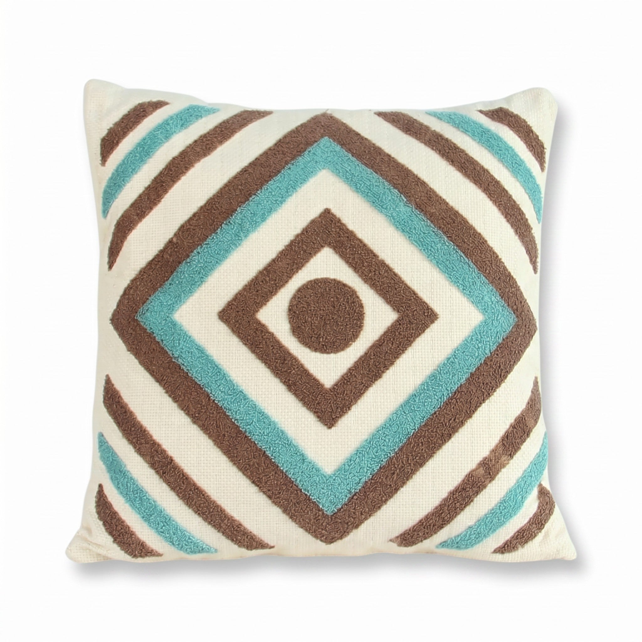 Terra Cushion with Filling Included | Premium Cotton Decorative  Pillow for outdoor,Sofa & Living Room