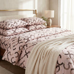 Punti Luxury 100% Cotton Printed Bedding Set – Soft, Breathable & Comfortable