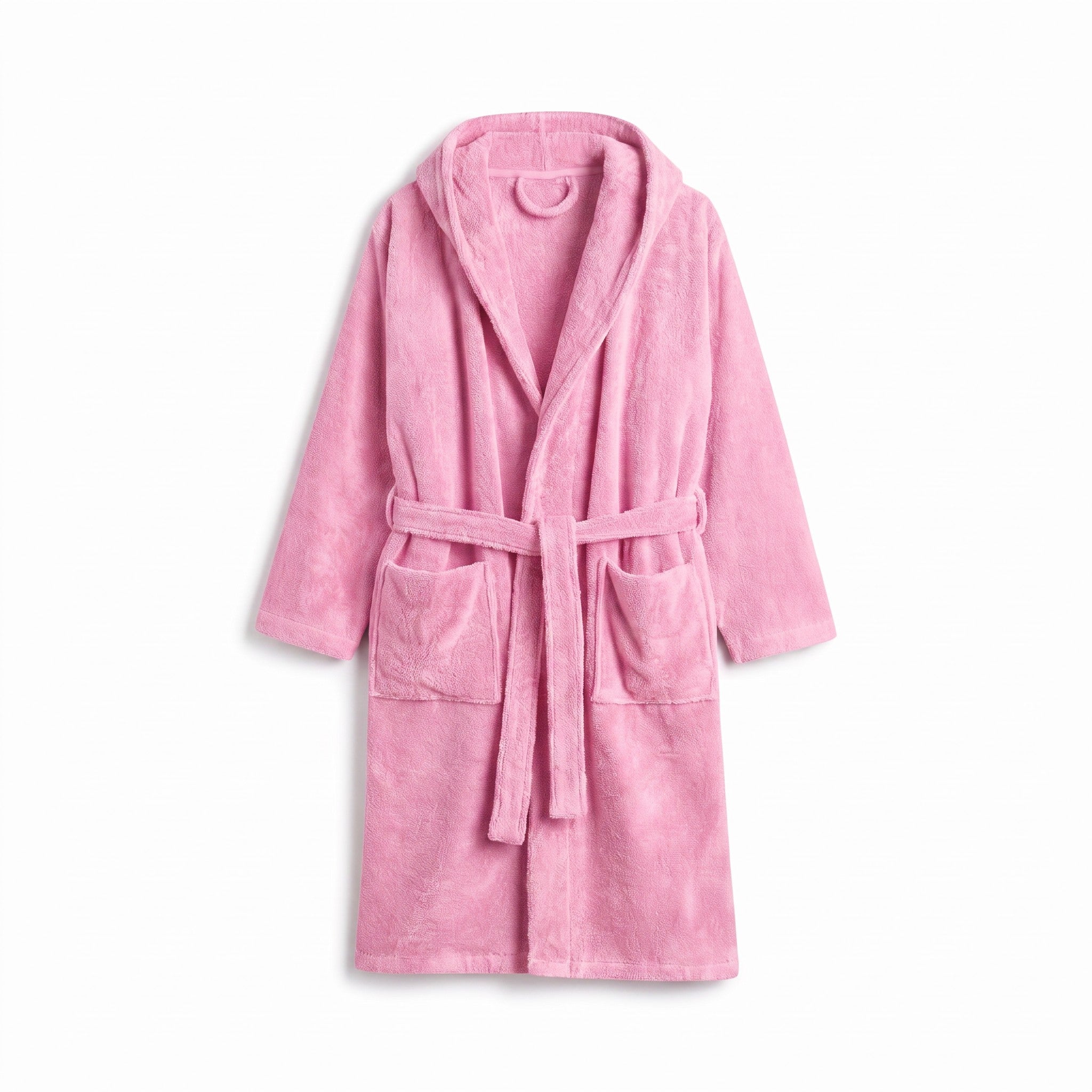100% Cotton Kids Bathrobe – Soft Hooded Robe for Boys & Girls