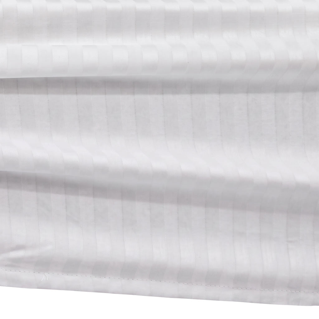 Luxury 500TC Stripes 100% Cotton Fitted Sheet Set, Soft & Breathable Bed Sheets, Deep Pocket Fitted Sheet with Pillowcases (Copy)