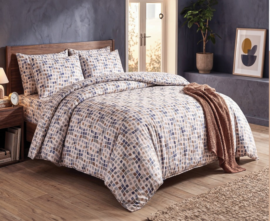 Emilia Luxury 100% Cotton  Printed Bedding Set – Soft, Breathable & Comfortable