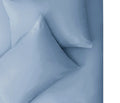 طقم ملاءات سرير استك، لون أزرق فاتح أنيق