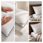 4-Star Hotel Collection Pillow – Premium Cotton Luxury Sleeping Pillow 1000 gm