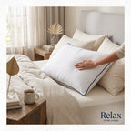 4-Star Hotel Collection Pillow – Premium Cotton Luxury Sleeping Pillow 1000 gm