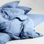 Luxury Plain Duvet Cover set –Soft, Breathable & Durable, Hotel-Inspired Comfort (Baby Blue)