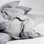 Luxury Plain Duvet Cover set –Soft, Breathable & Durable, Hotel-Inspired Comfort (Grey)