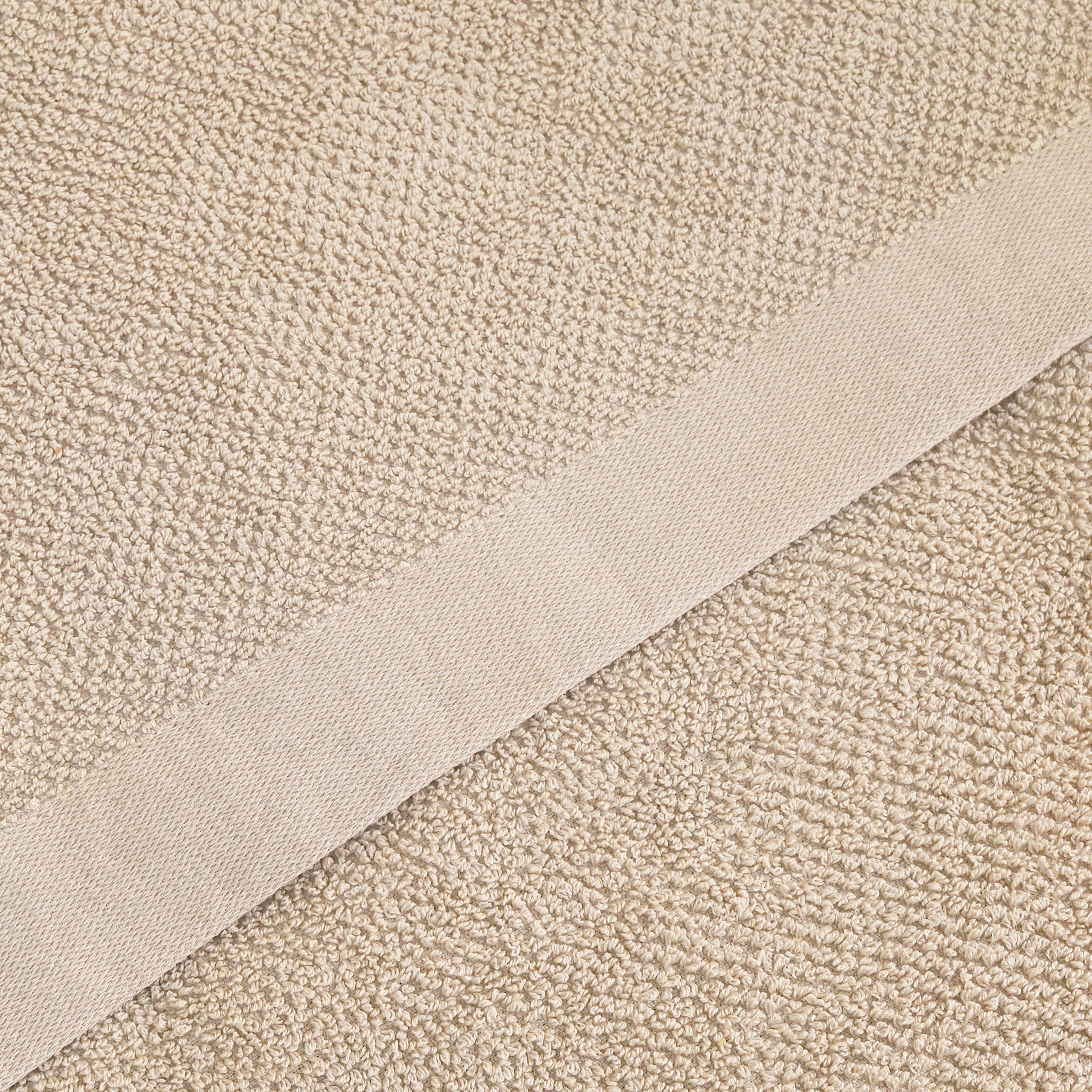 Aura Bath Towel Set, Pack of 4 Pieces , Ultra Soft and Highly Absorbent Towels,(beige)